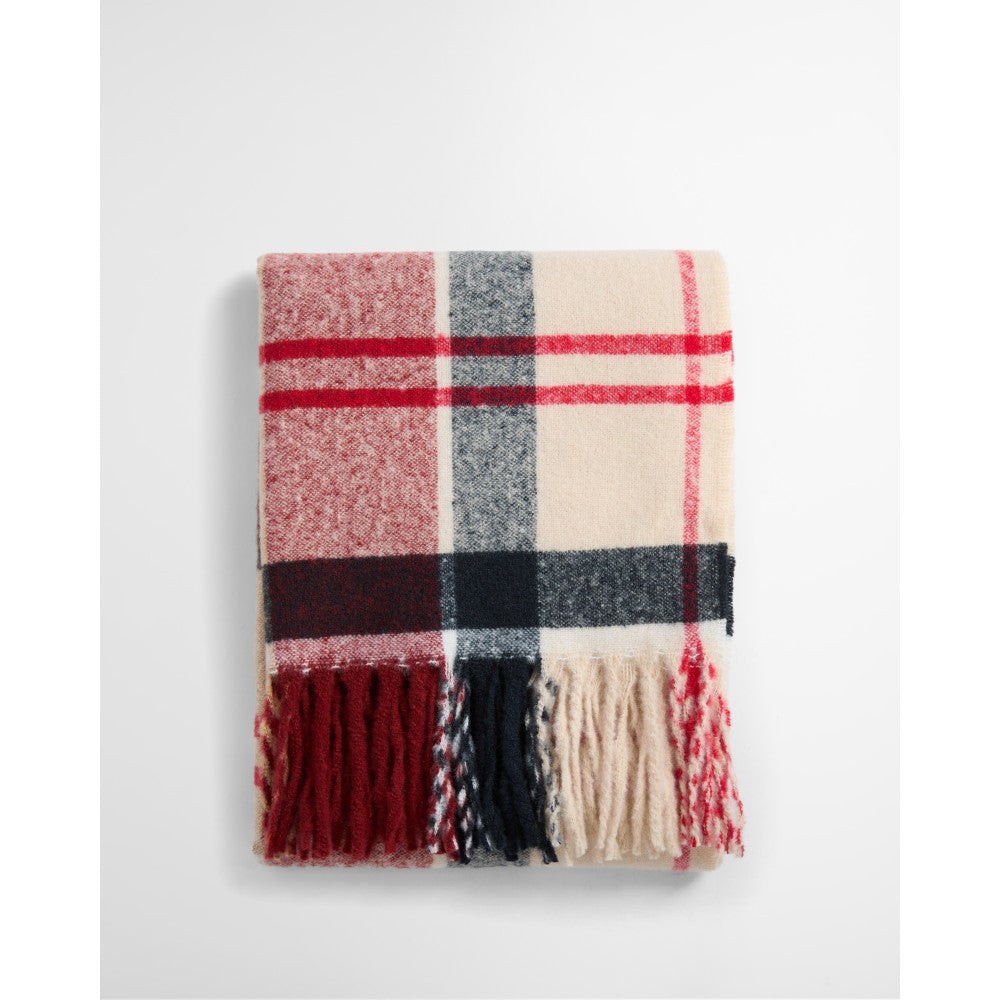 Barbour Deanna Light Cardinal Tartan Scarf