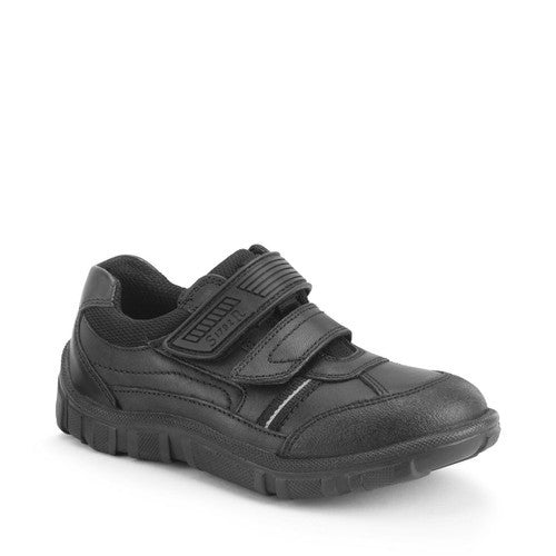Start Rite Luke Black Leather School Shoes