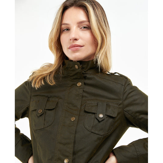Barbour Winter Defence Olive/Classic Wax Jacket