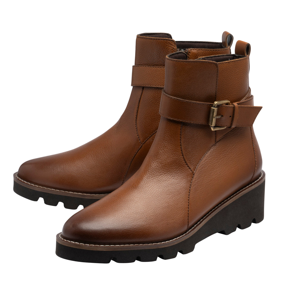 Lotus Lynx Tan Leather Boots