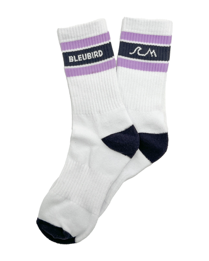 Bleubird Crew Socks - Og - Lavender