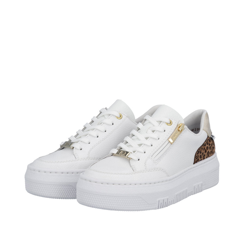 Rieker M1900-80 White Trainers