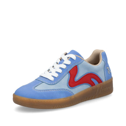 Rieker M5512-10 Blue Trainers