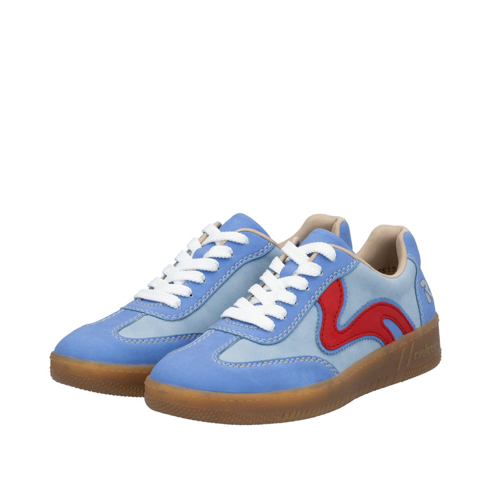 Rieker M5512-10 Blue Trainers