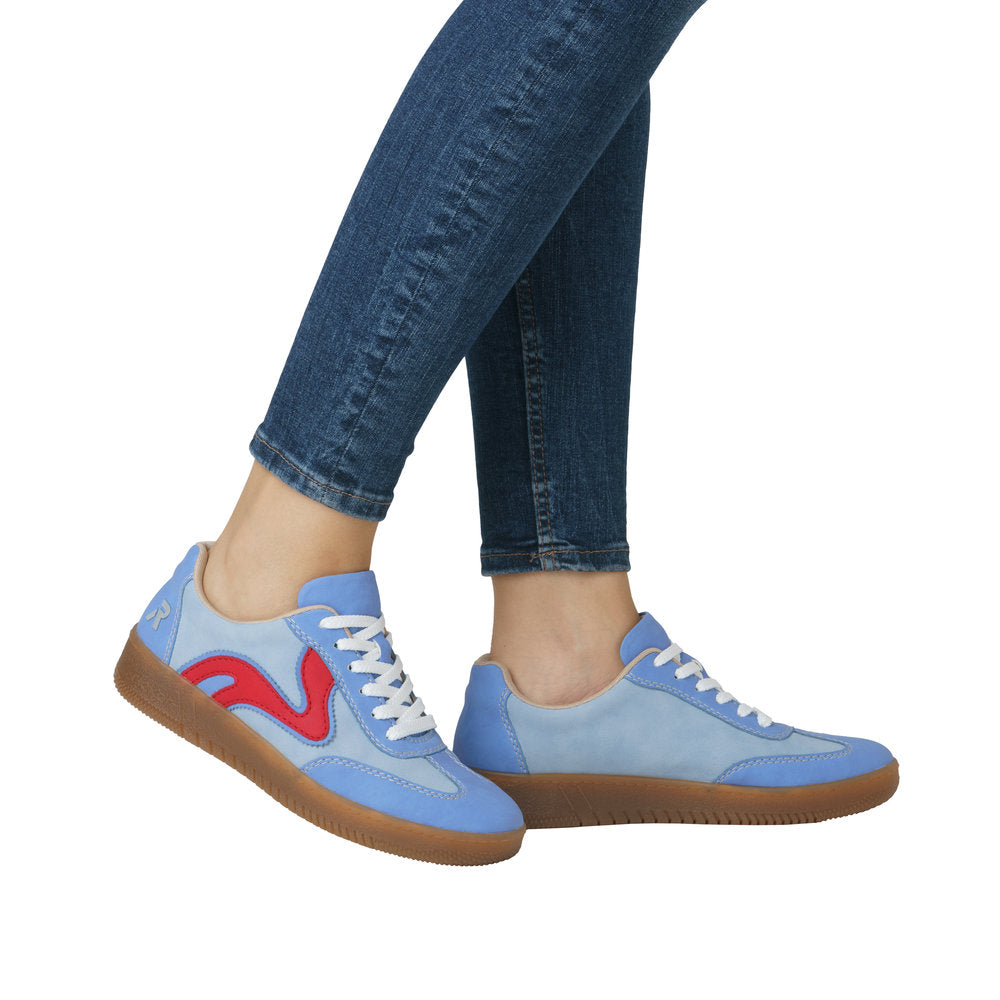 Rieker M5512-10 Blue Trainers