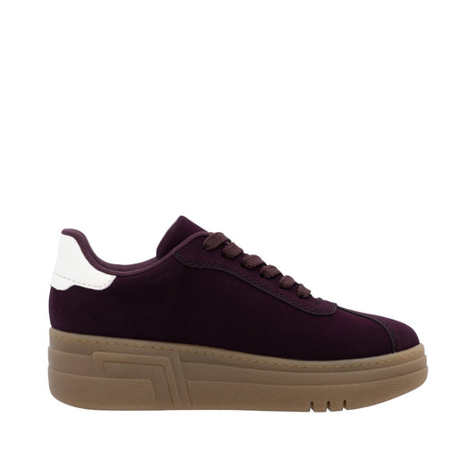 Rieker M7601-30 Wine Offwhite Womens Trainers Trainers