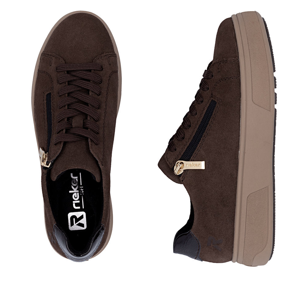 Rieker M7701-25 Brown Casual Shoes