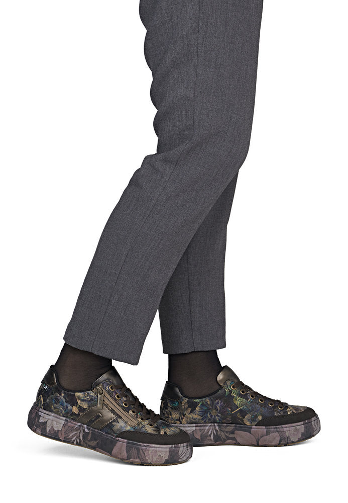 Rieker M7711-26 Brown Combination Casual Shoes
