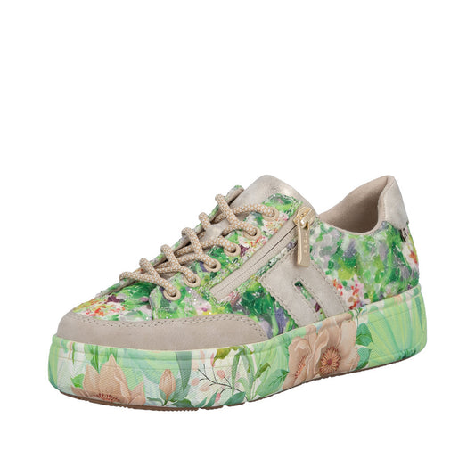 Rieker M7711-91 Green Multicolor Trainers