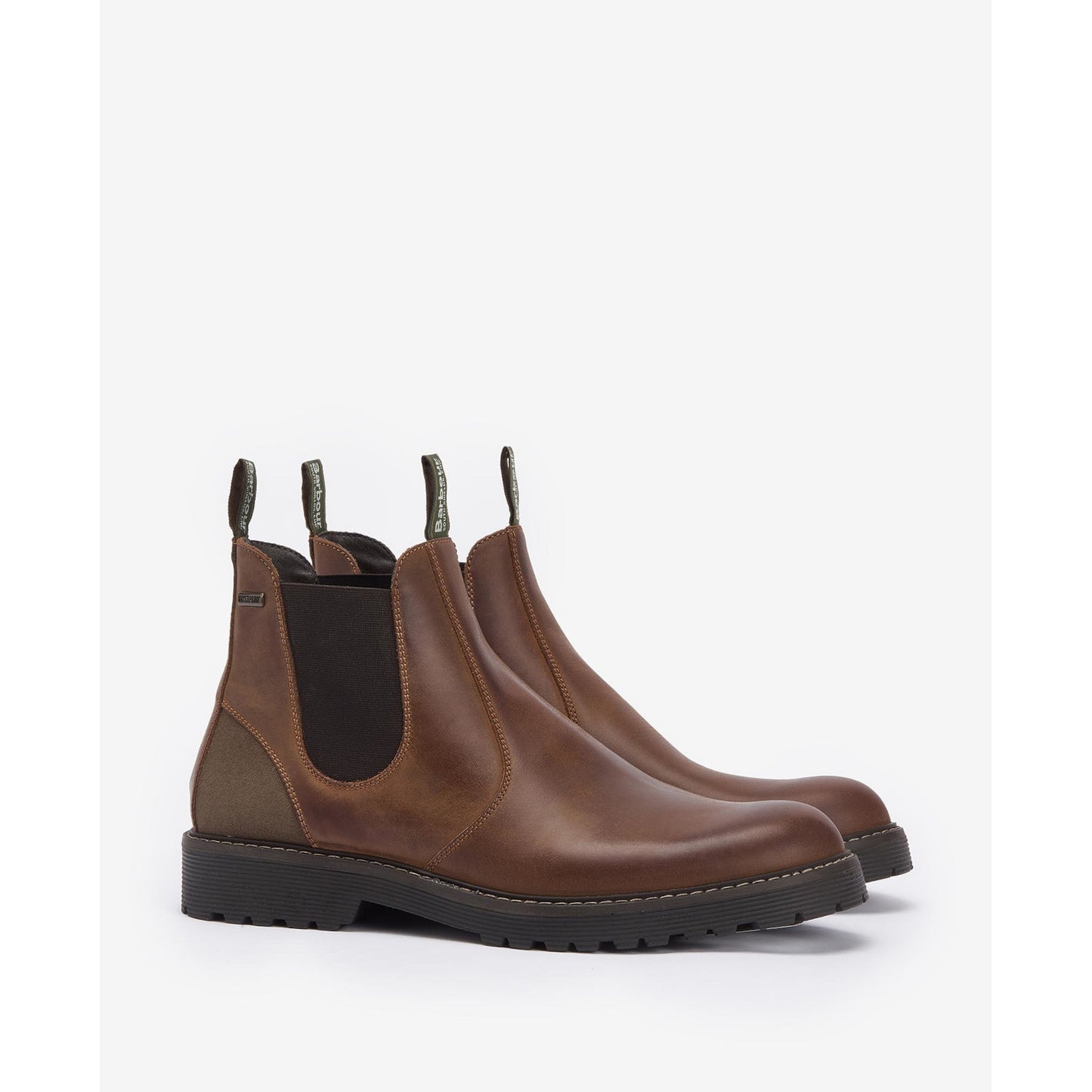 Barbour Patton Teak Chelsea Boots