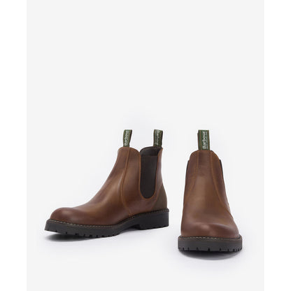 Barbour Patton Teak Chelsea Boots