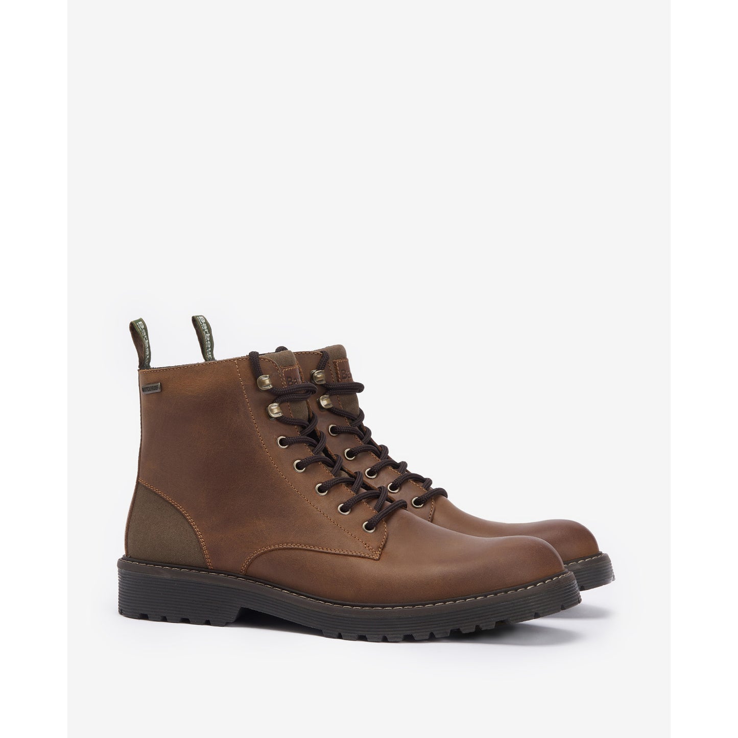 Barbour Harvey Teak Derby Boots