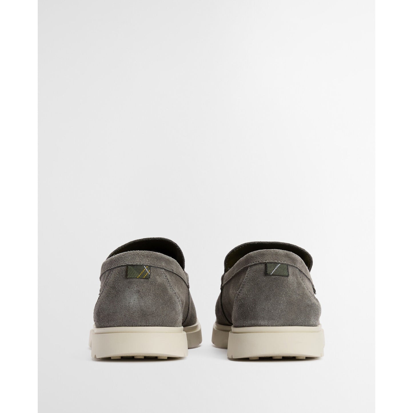 Barbour Carty Slate Grey Suede Loafer