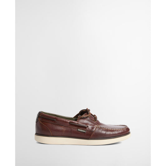 Barbour Rothley Dark Brown Boat Shoe