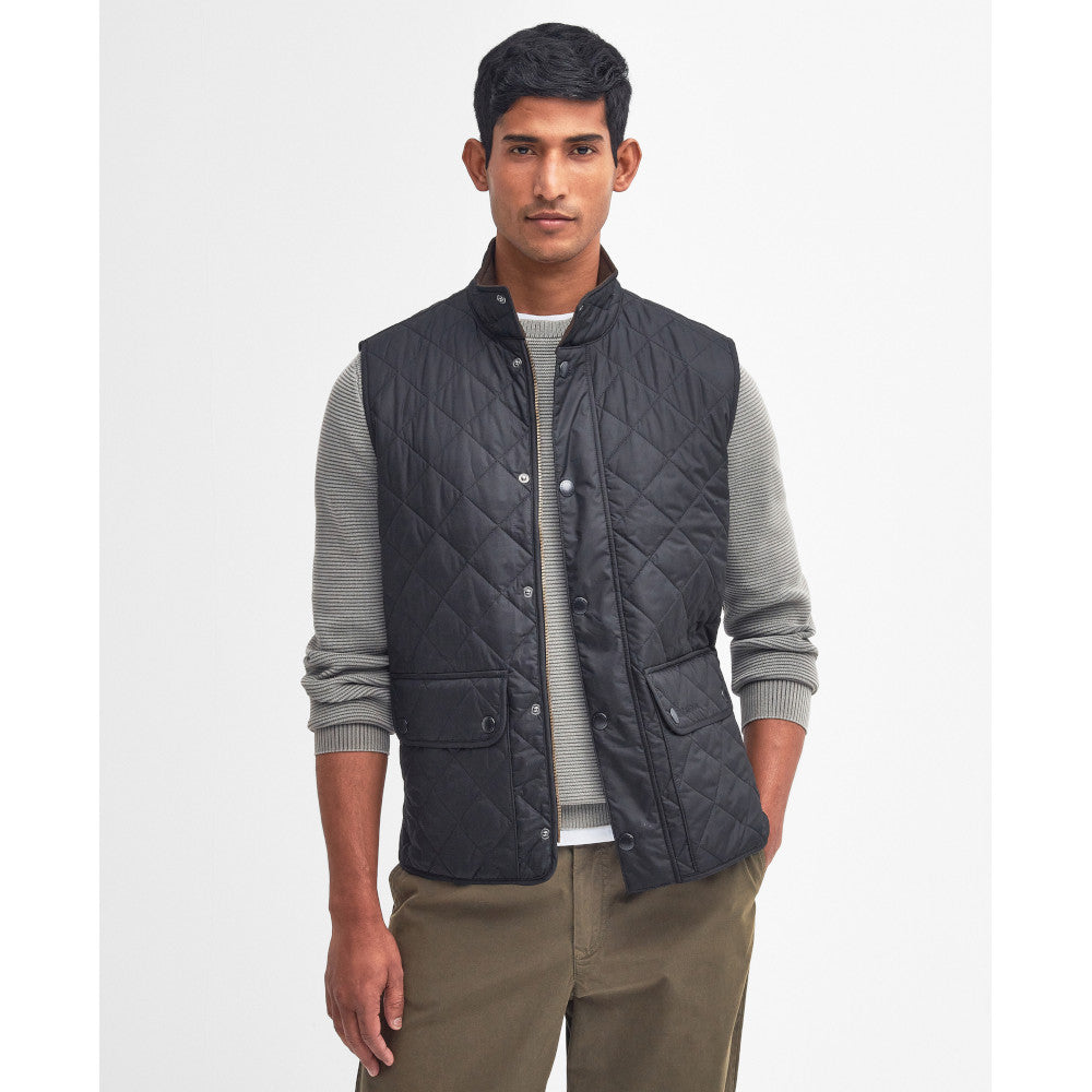 Barbour New Lowerdale Navy Quilted Gilet