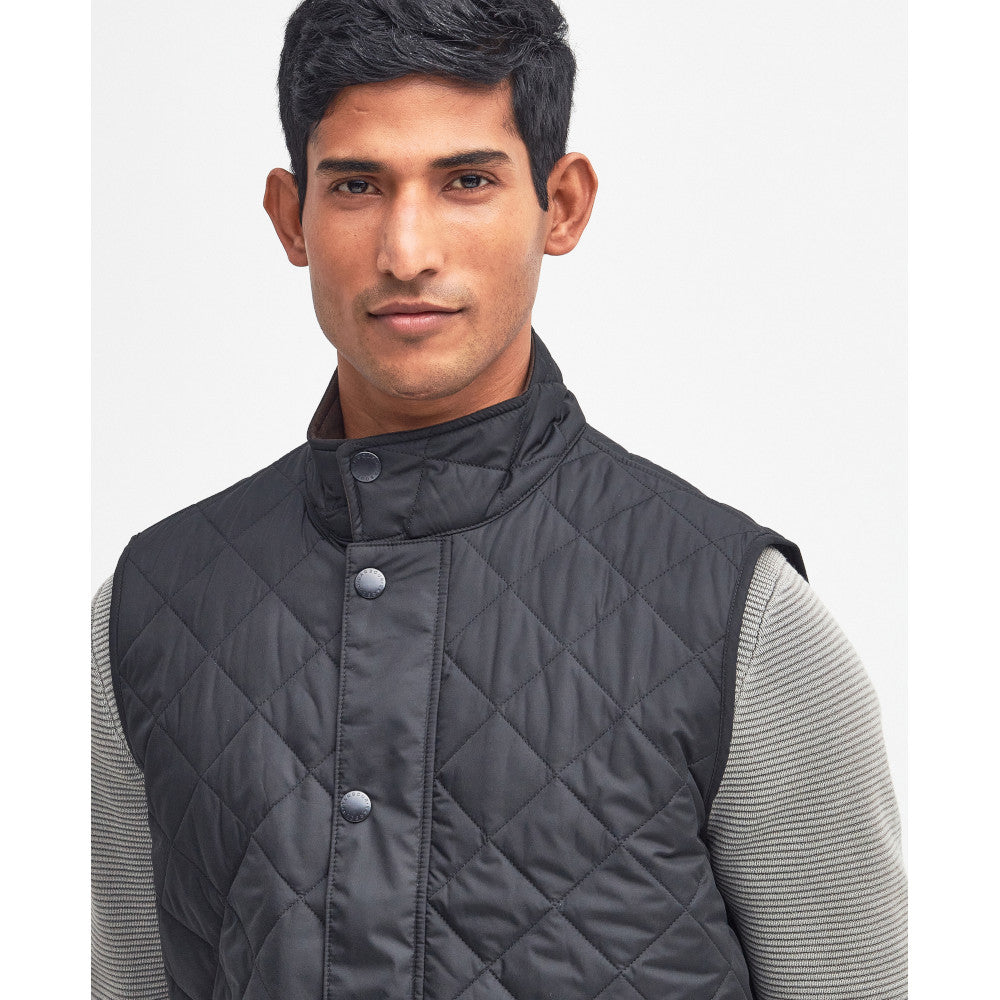 Barbour New Lowerdale Navy Quilted Gilet
