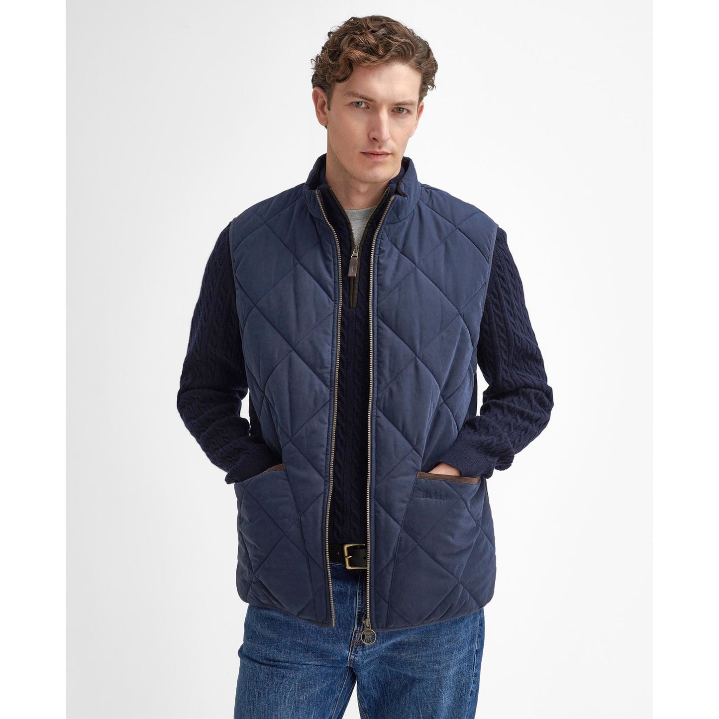 Barbour Country Liddesdale Navy Quilted Gilet