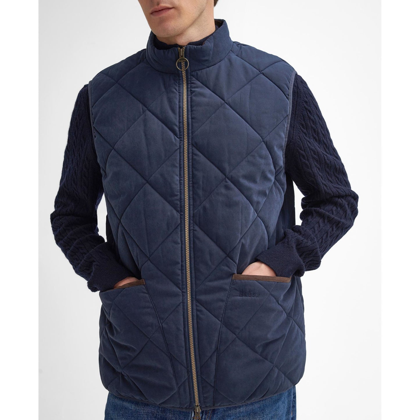 Barbour Country Liddesdale Navy Quilted Gilet