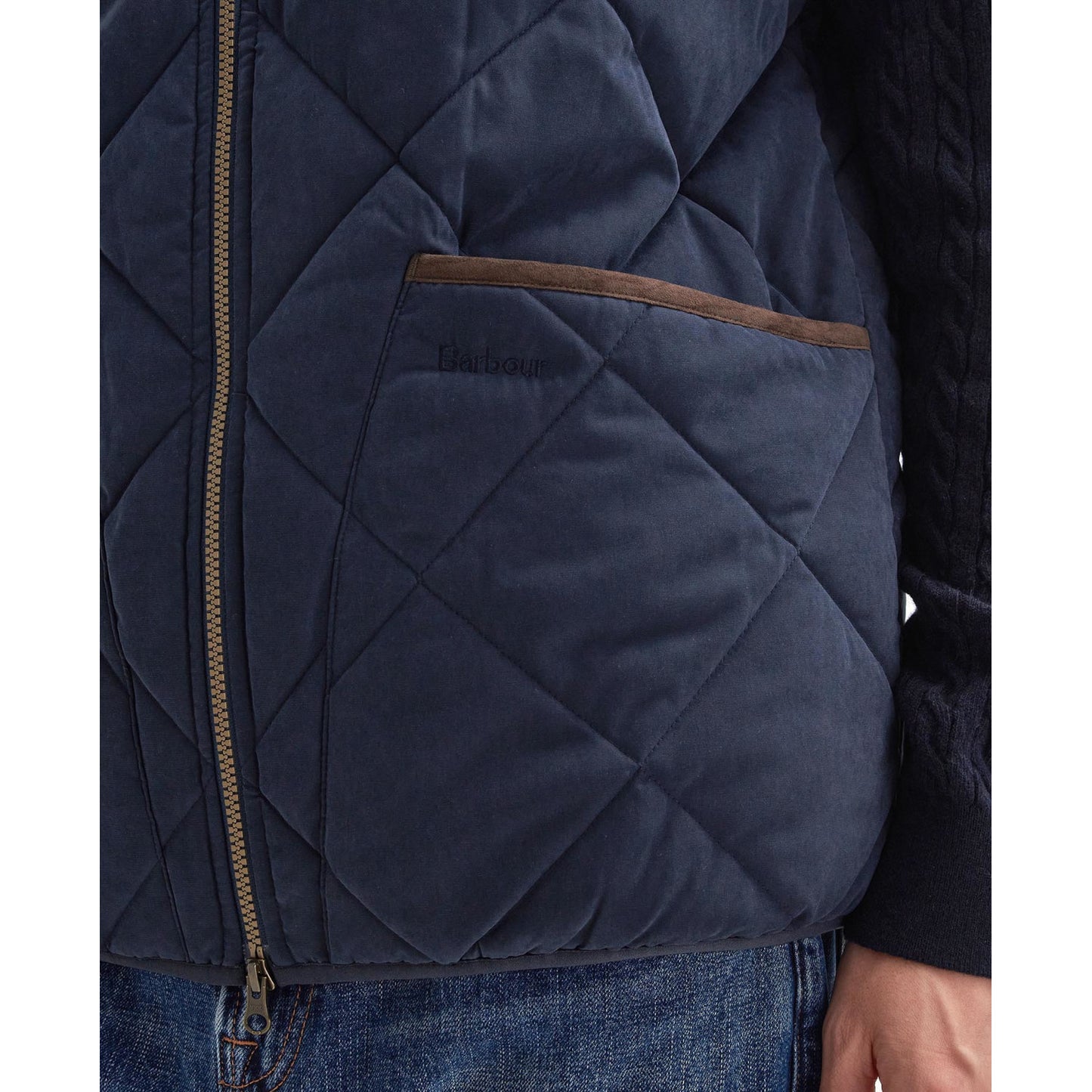 Barbour Country Liddesdale Navy Quilted Gilet