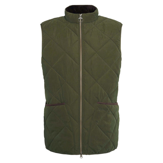 Barbour Country Liddesdale Olive Quilted Gilet