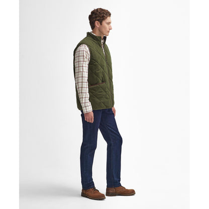 Barbour Country Liddesdale Olive Quilted Gilet