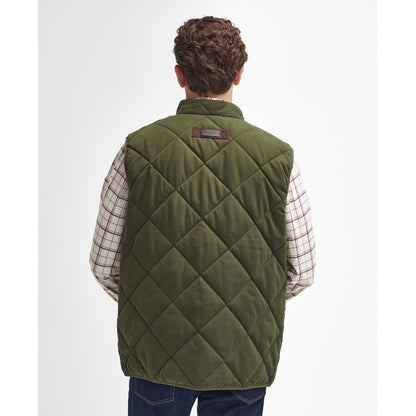 Barbour Country Liddesdale Olive Quilted Gilet