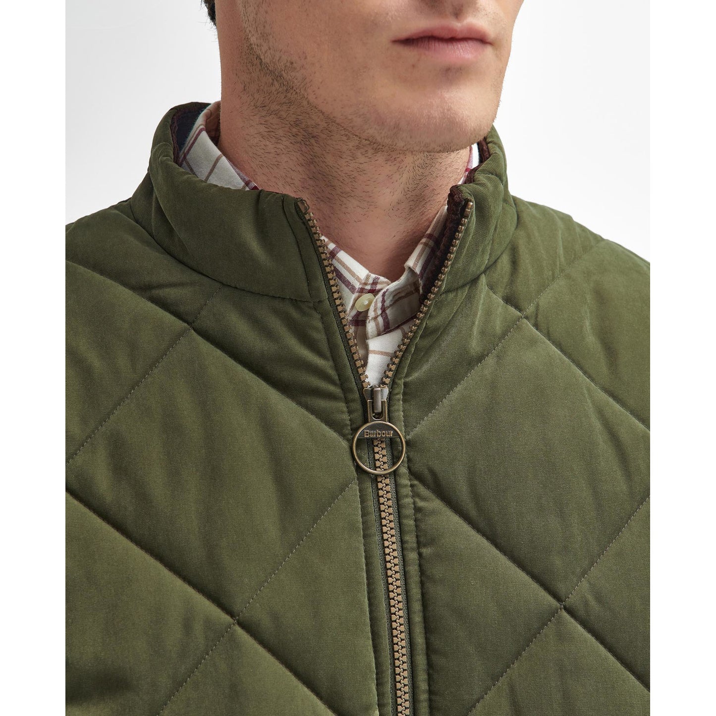 Barbour Country Liddesdale Olive Quilted Gilet