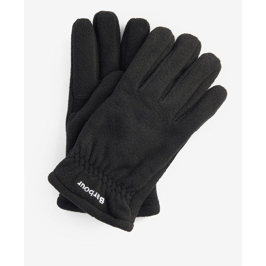 Barbour Black Coalford Fleece Gloves