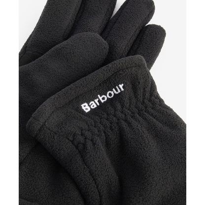 Barbour Black Coalford Fleece Gloves