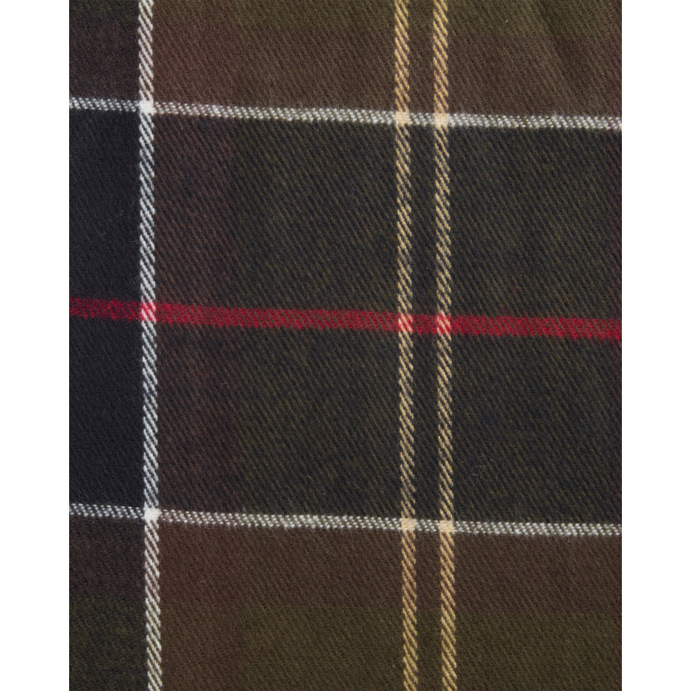 Barbour Swinton Classic Tartan Beanie & Galingale Scarf Gift Set