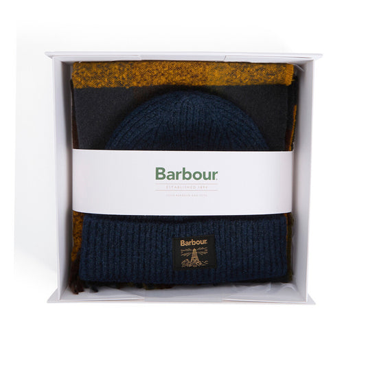 Barbour Westerdale Classic Beanie & Scarf Set