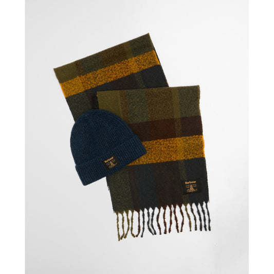 Barbour Westerdale Classic Beanie & Scarf Set