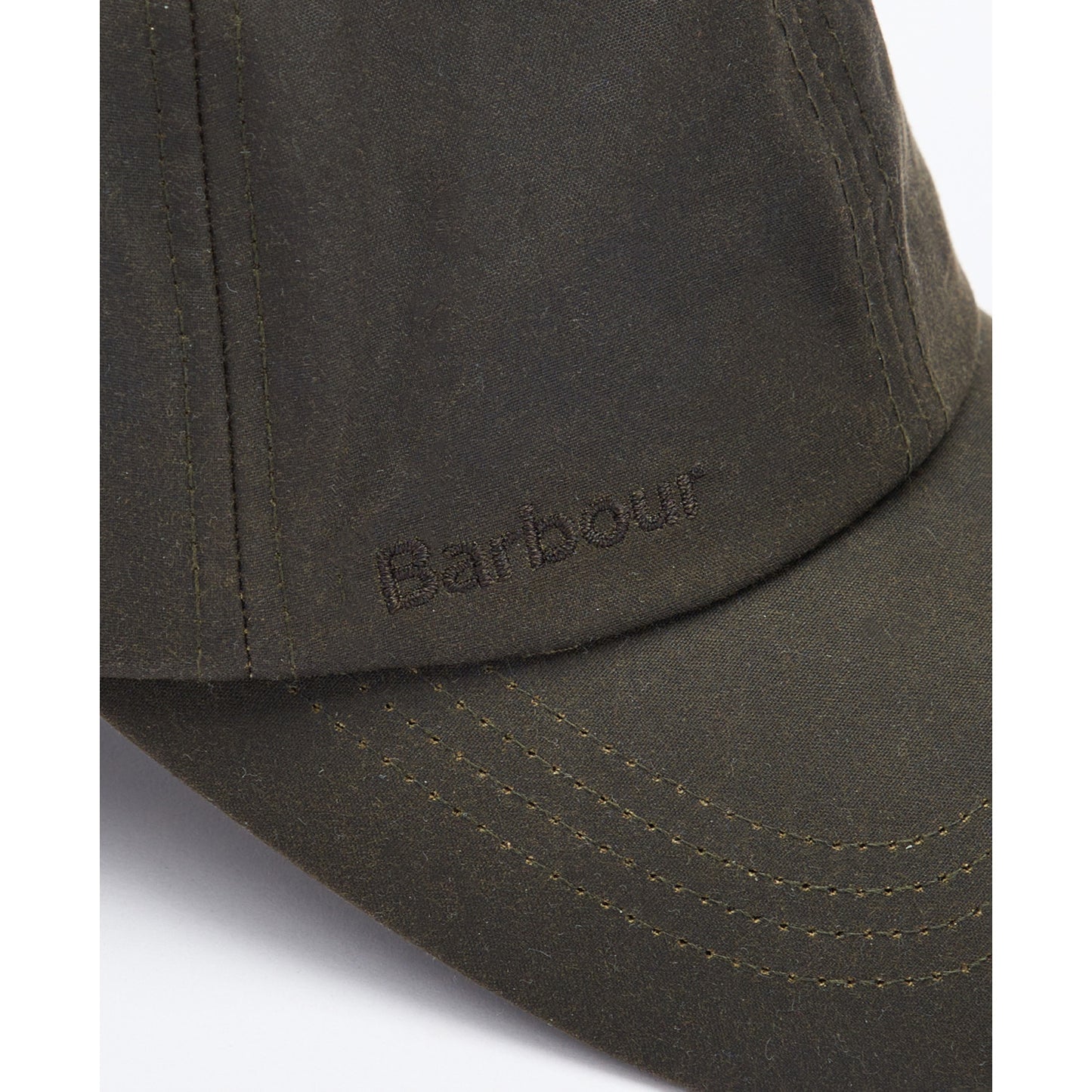 Barbour Wax Sports Olive Cap