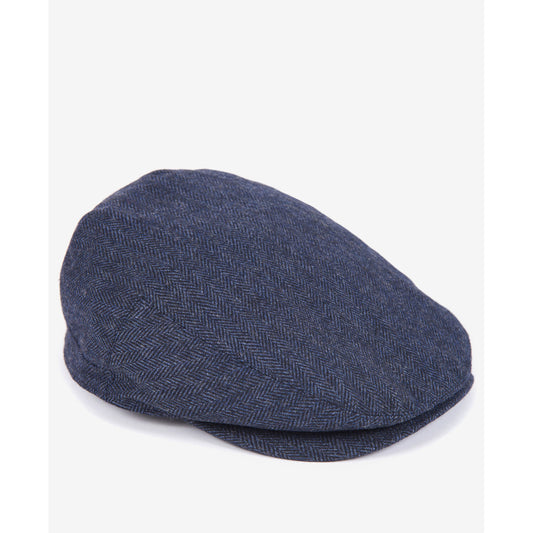 Barbour Barlow Navy Flat Cap