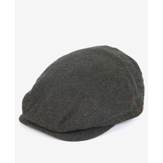 Barbour Barlow Olive Flat Cap