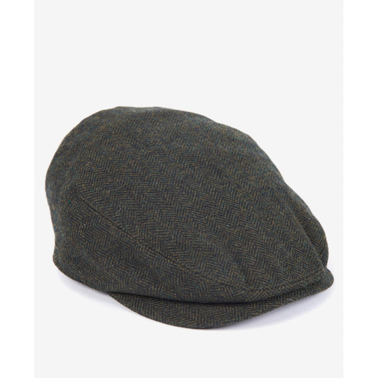 Barbour Barlow Olive Flat Cap