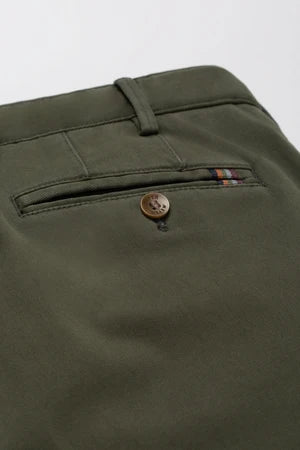 Meyer 316 29 Oslo Green Chinos