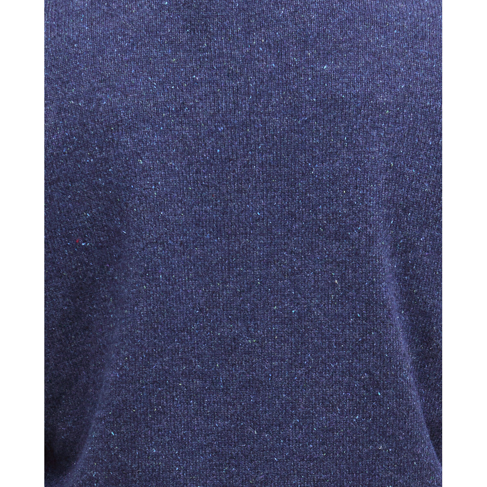 Barbour Essential Tisbury Deep Blue Half Zip Jumper