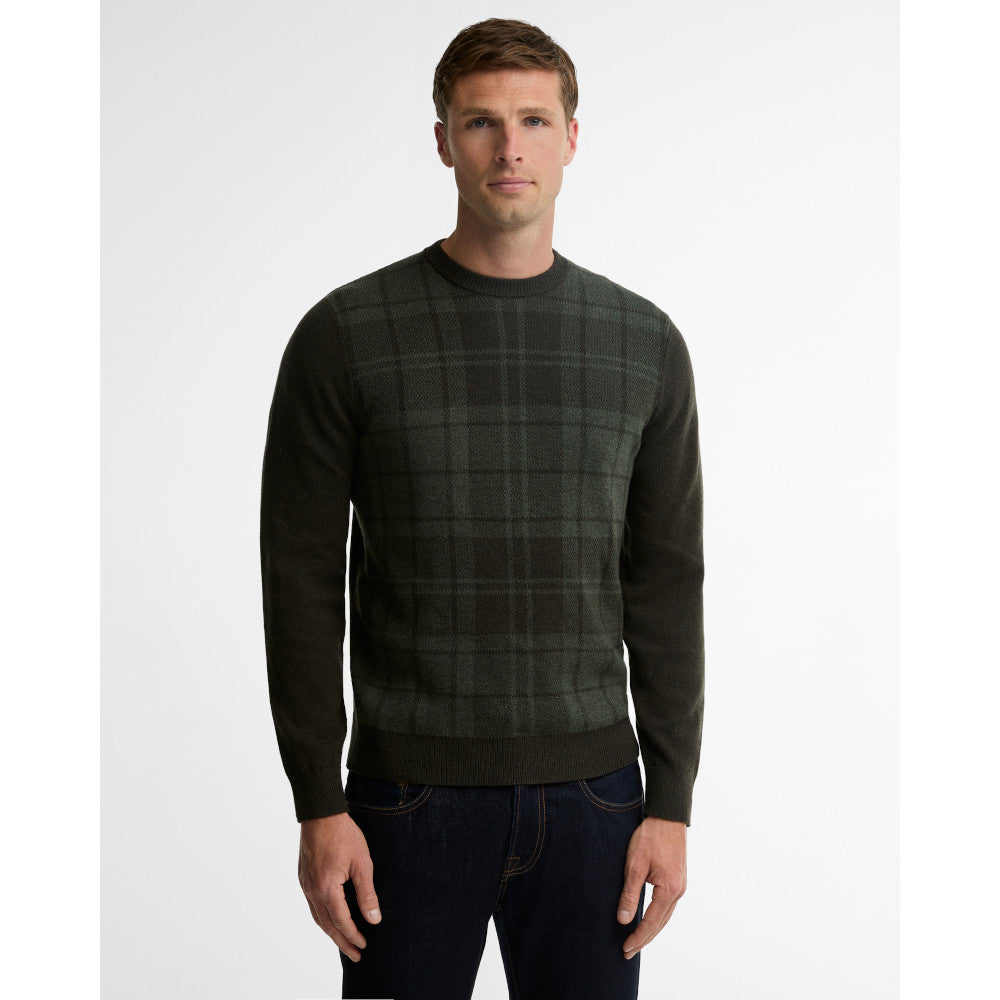 Barbour Mineral Pine Tartan Crew