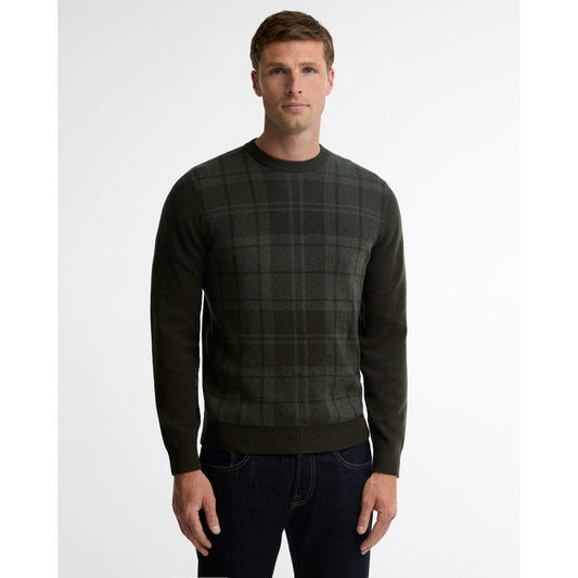 Barbour Mineral Pine Tartan Crew