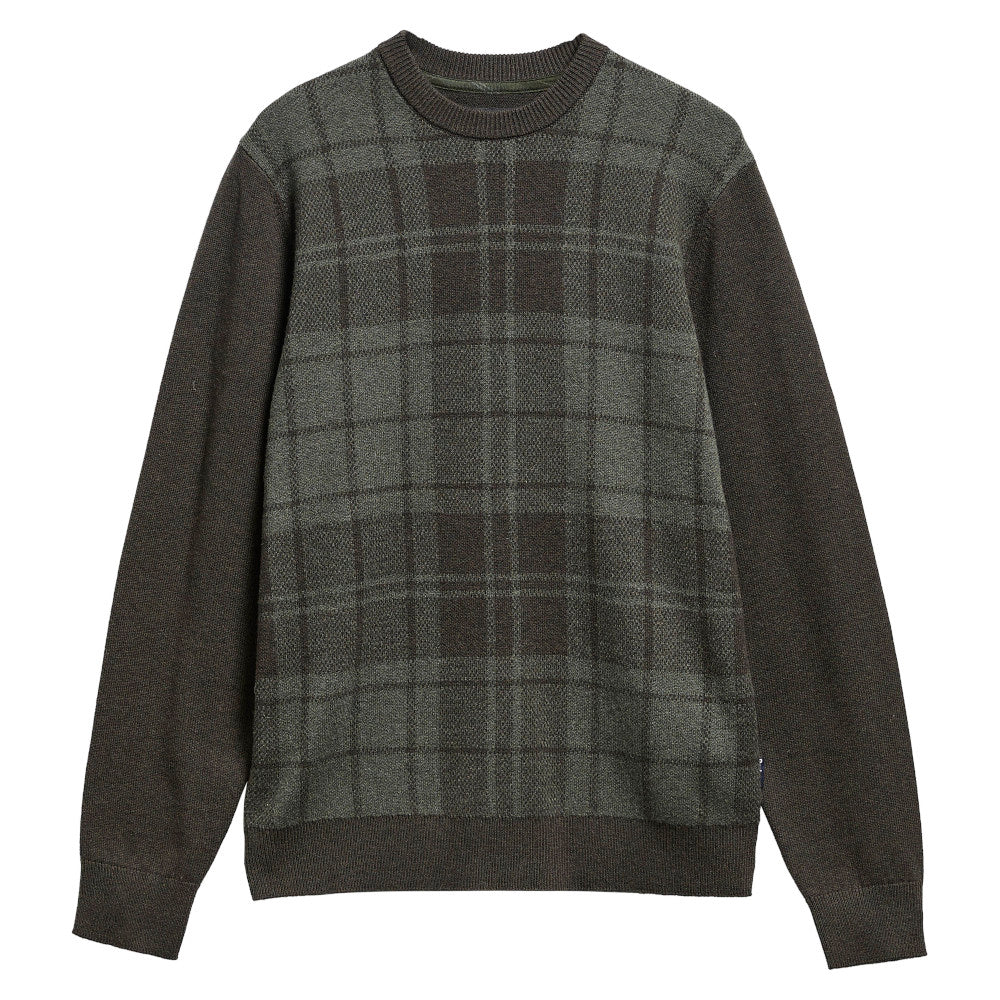 Barbour Mineral Pine Tartan Crew