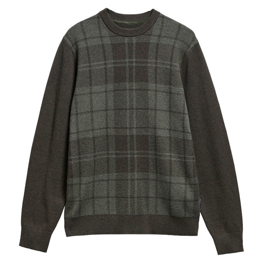 Barbour Mineral Pine Tartan Crew