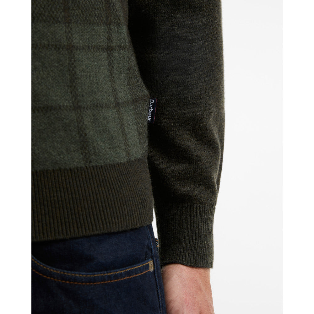 Barbour Mineral Pine Tartan Crew