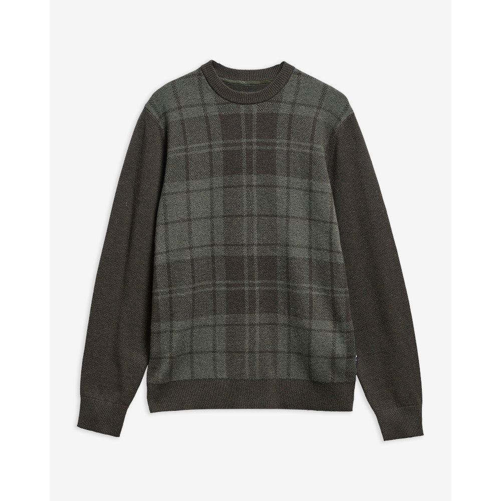 Barbour Mineral Pine Tartan Crew