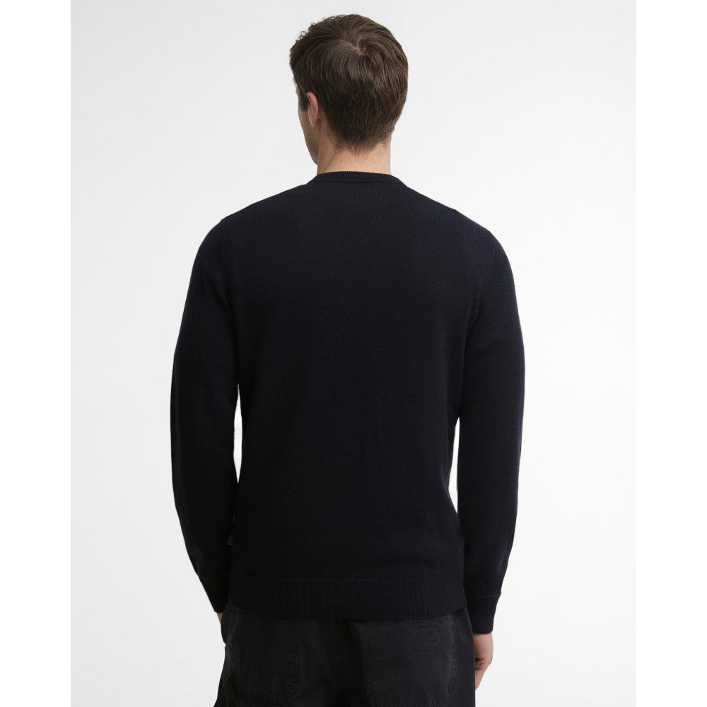 Barbour Mineral Navy Tartan Crew