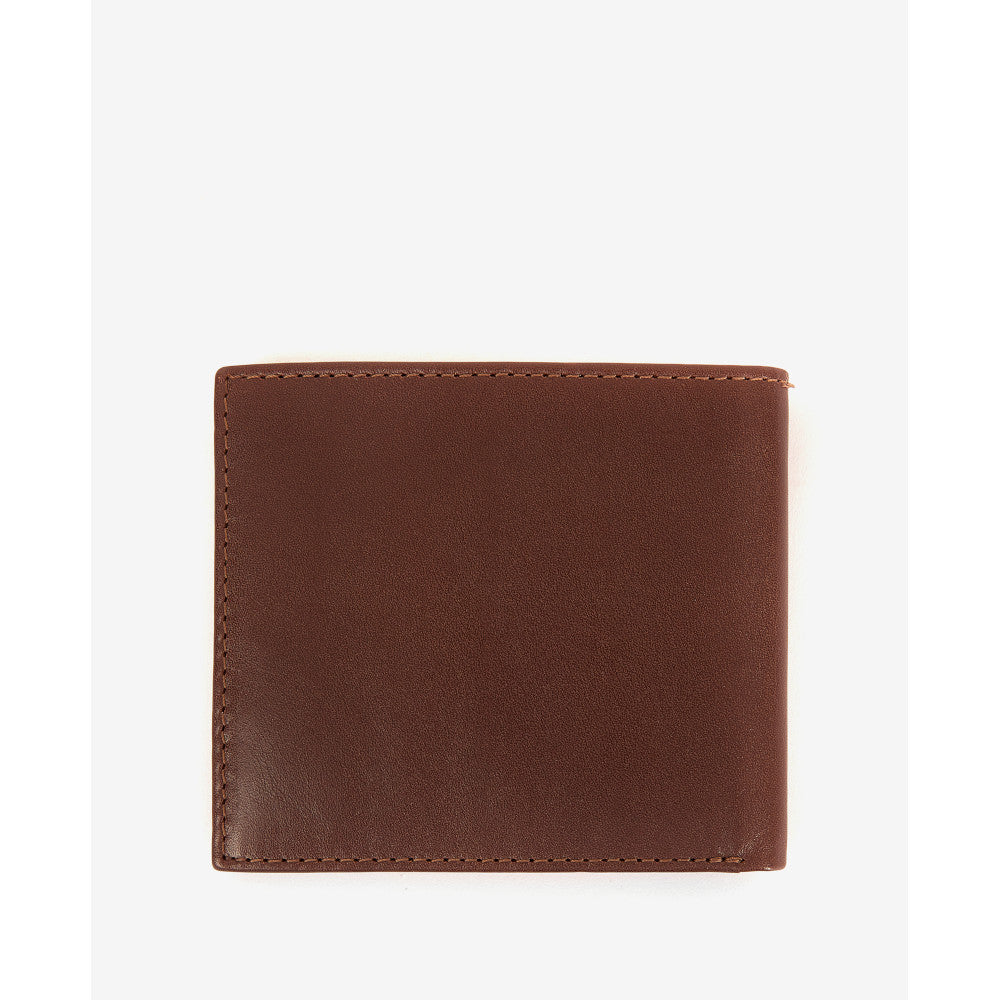 Barbour Colwell Brown/Classic Leather Billfold Wallet