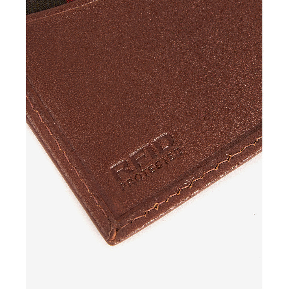 Barbour Colwell Brown/Classic Leather Billfold Wallet