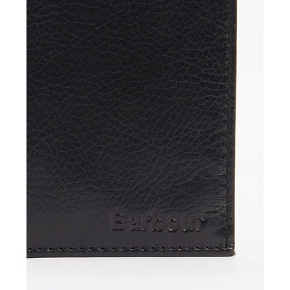 Barbour Colwell Black Bifold Wallet