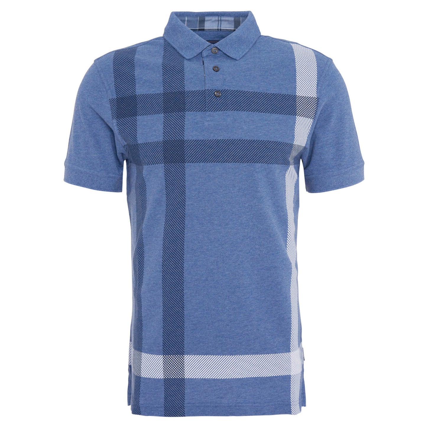 Barbour Blaine Chambray Tailored Polo Shirt