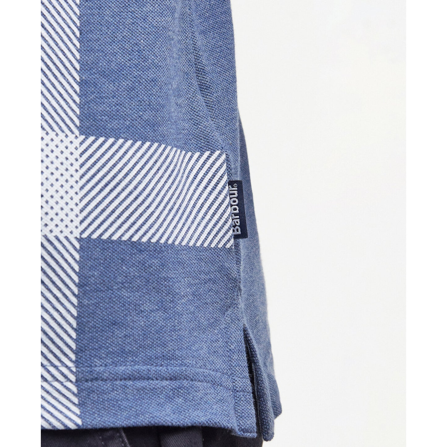 Barbour Blaine Chambray Tailored Polo Shirt